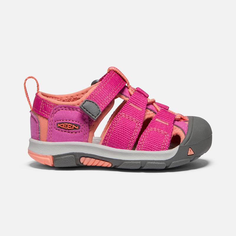 Keen Newport H2 Baby Sandalen Kinder DE-72854 Very Berry/Fusion Coral - Keen Kinderschuhe Rosa